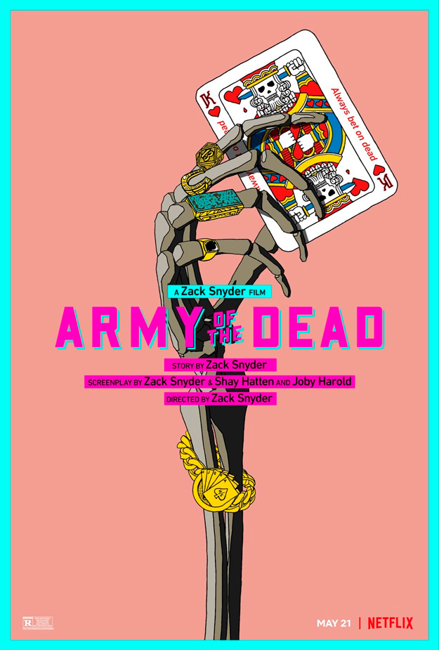 Un par de nuevos carteles de Army of the Dead de Zack Snyder