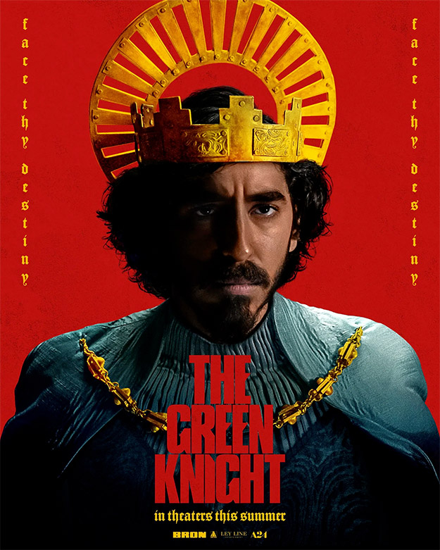 Dev Patel es Sir Gawain en The Green Knight