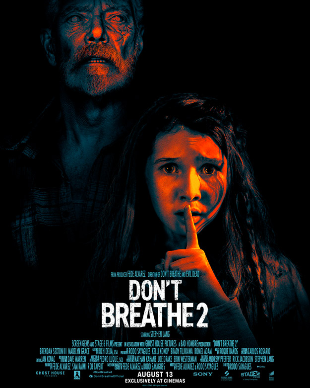 Siguiendo la línea del primer cartel de No respires, No respires 2