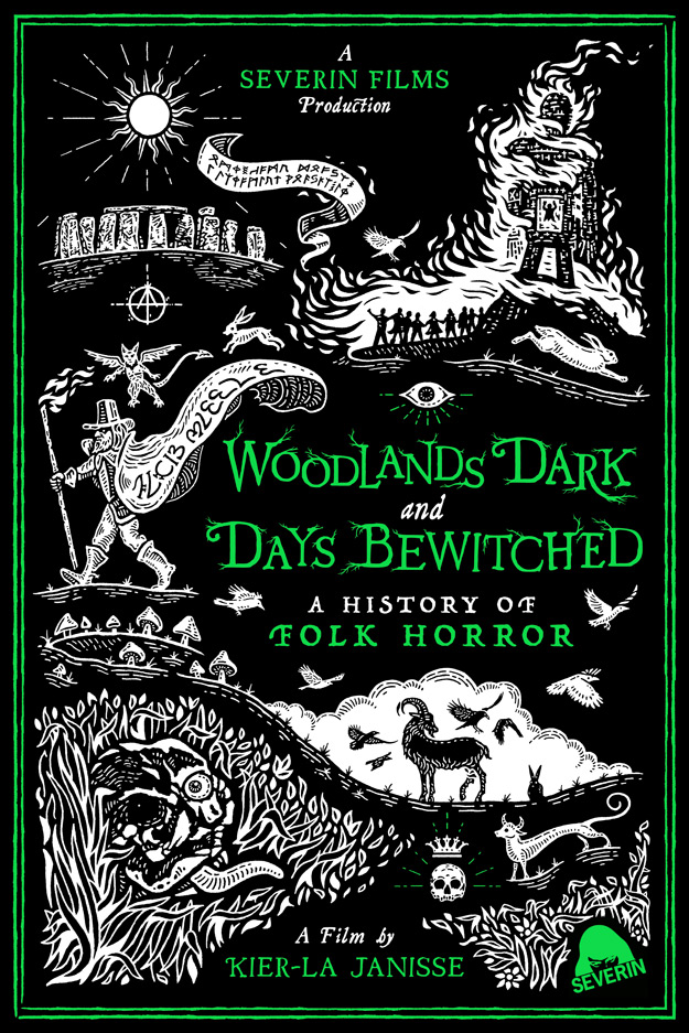Póster del documental Woodlands Dark and Days Bewitched: A History of Folk Horror