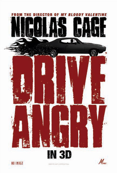 Primer póster de Drive Angry