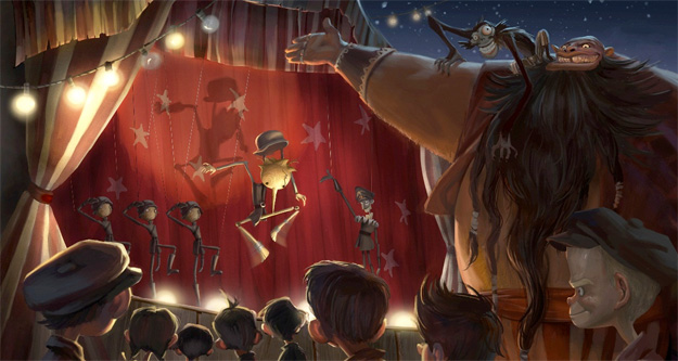 Concept Art de Pinocchio