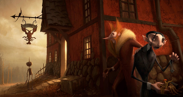 Concept Art de Pinocchio