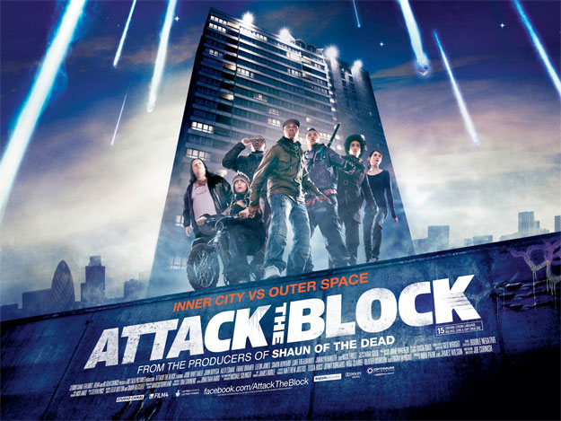 Primer cartel de Attack the Block de Joe Cornish