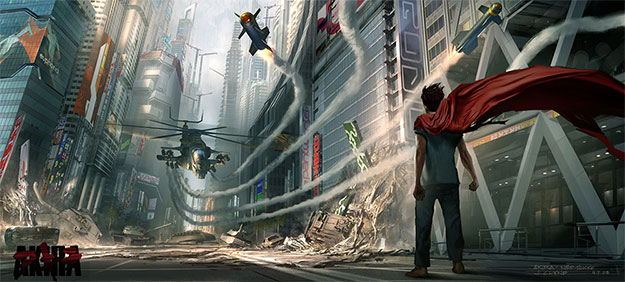 Concept art de Akira