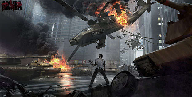 Concept art de Akira