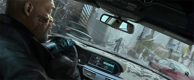 Concept art de Capitán América: el Soldado de Invierno