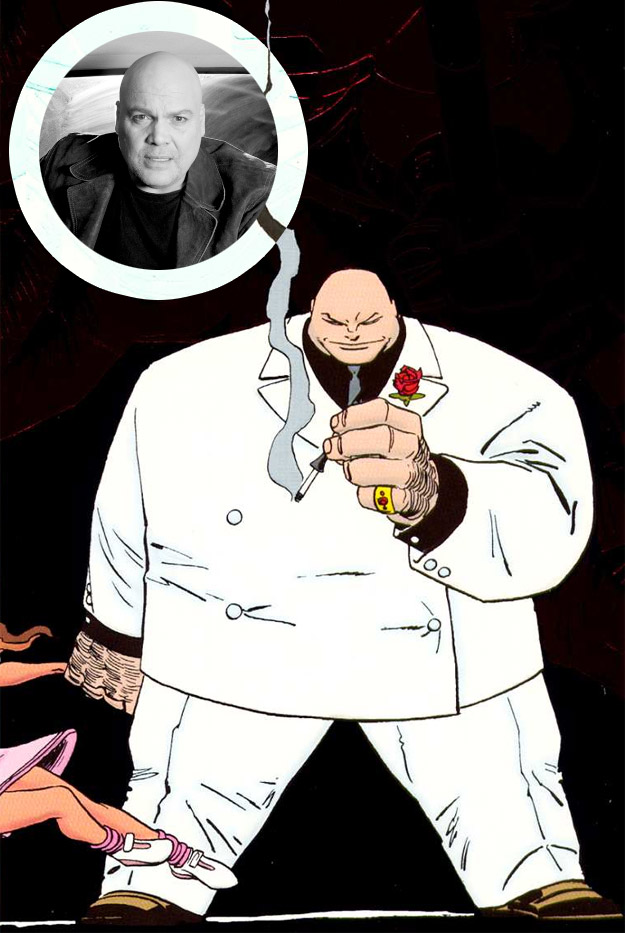 A Vincent D'Onofrio se le pondrá cara de Kingpin en Daredevil