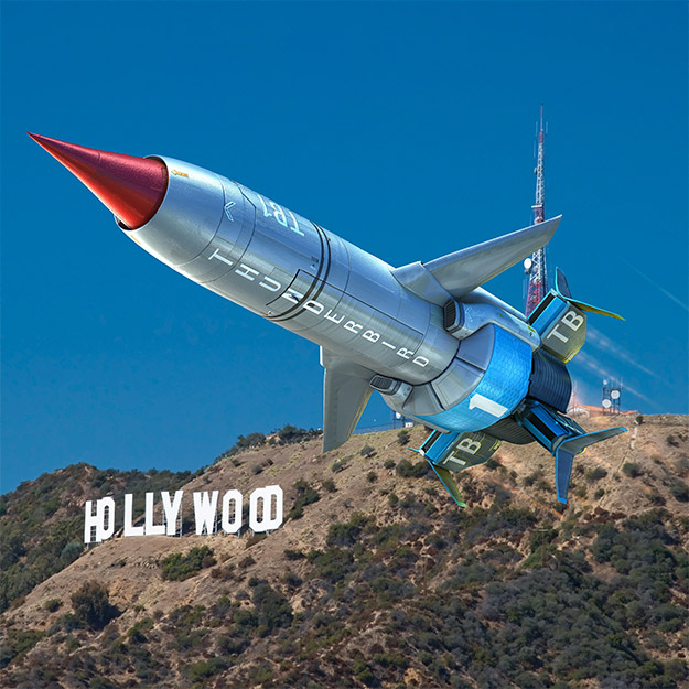 La Thunderbird 1 que veremos en Thunderbirds!