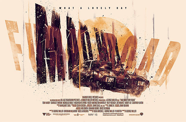 Mad Max: Furia en la Carretera, cartel molón 1