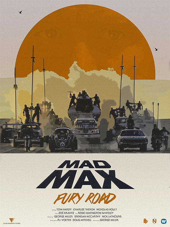 Mad Max: Furia en la Carretera, cartel molón 4