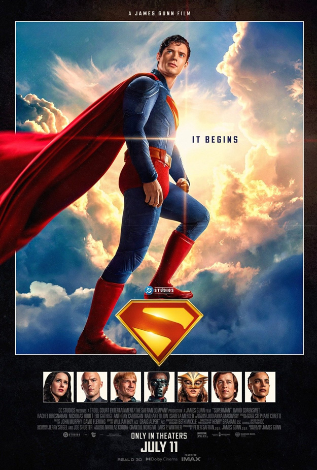 Maravilloso cartel de Superman... homenaje