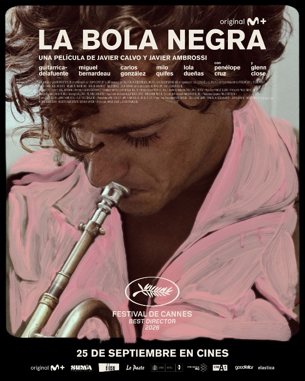 Un cartel de La bola negra